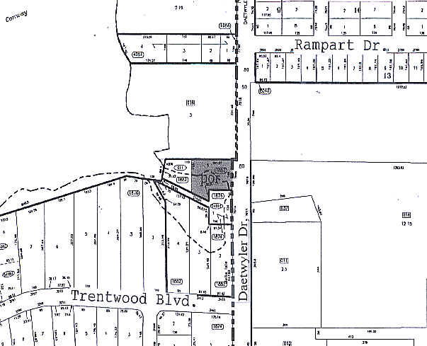 7900 Daetwyler Dr, Belle Isle, FL à vendre - Plan cadastral – Image 2 sur 2