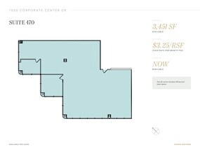 900 Corporate Center Dr, Monterey Park, CA à louer Plan d’étage– Image 1 sur 1