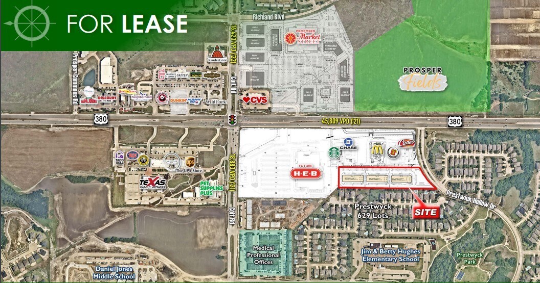 SEC of US-380 & Coit Rd, McKinney, TX à louer Photo de l’immeuble– Image 1 sur 3