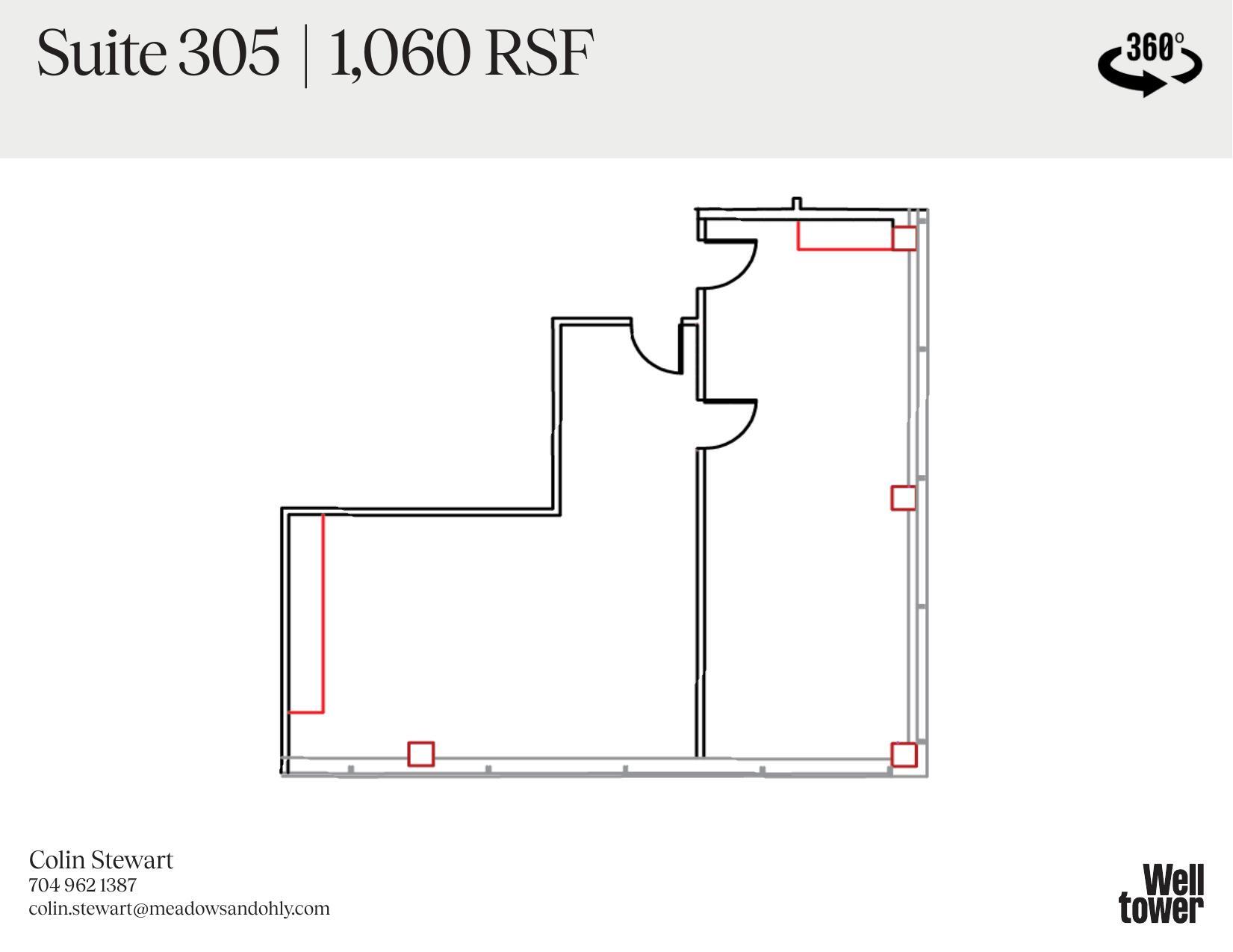1718 E 4th St, Charlotte, NC à louer Plan d’étage– Image 1 sur 1