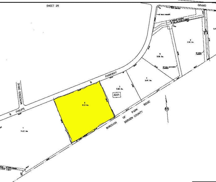 11 Philips Pky, Montvale, NJ à louer - Plan cadastral – Image 2 sur 7
