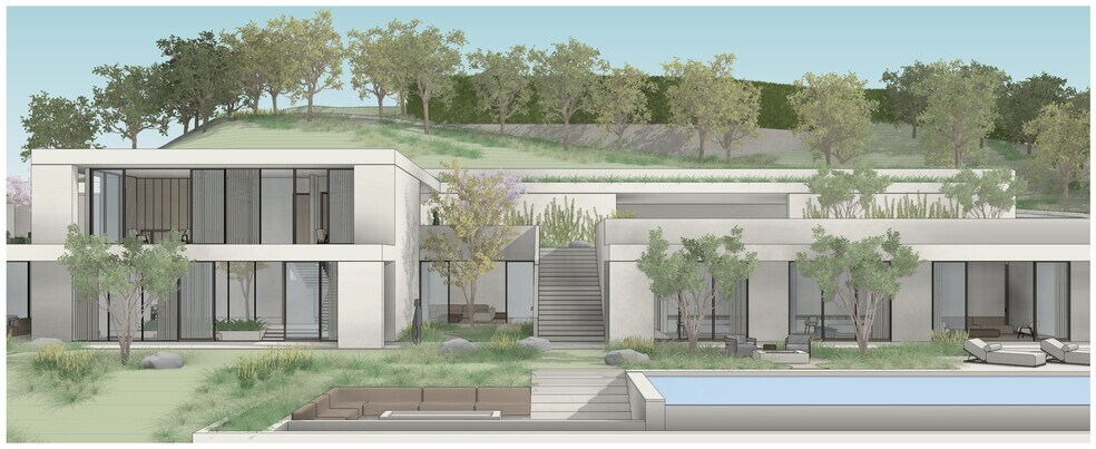2451 Summitridge Dr, Beverly Hills, CA à vendre - Photo de l’immeuble – Image 1 sur 6