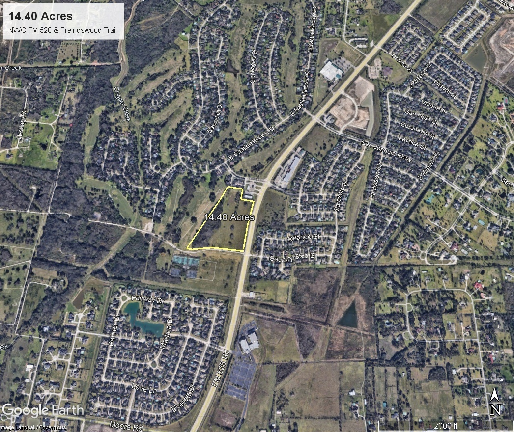 NWC FM 528 & Country Club Dr, Friendswood, TX à vendre Aérien– Image 1 sur 2