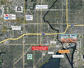 2522 W Kennedy Blvd, Tampa, FL - VUE AÉRIENNE  vue de carte - Image1