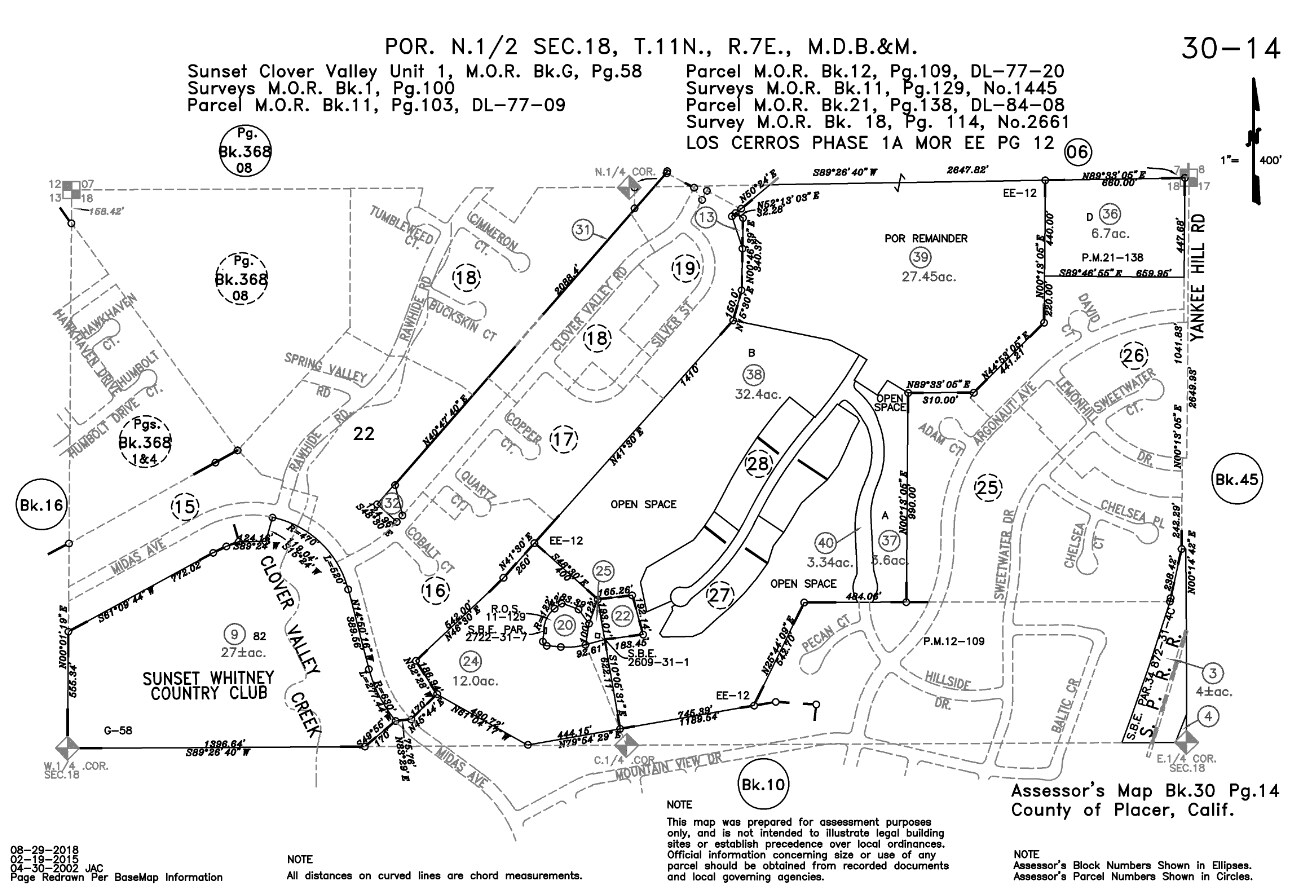0 Argonaut Ave, Jackson, CA à vendre Plan cadastral– Image 1 sur 2