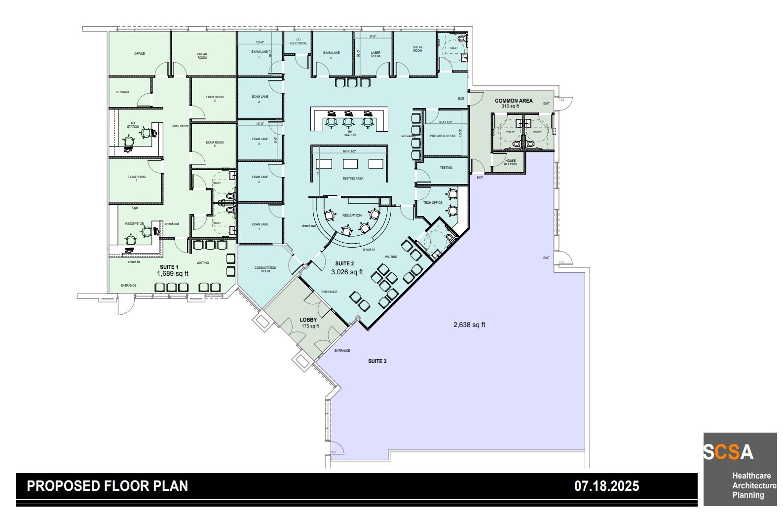 4141 N 32nd St, Phoenix, AZ à louer Plan d’étage– Image 1 sur 1