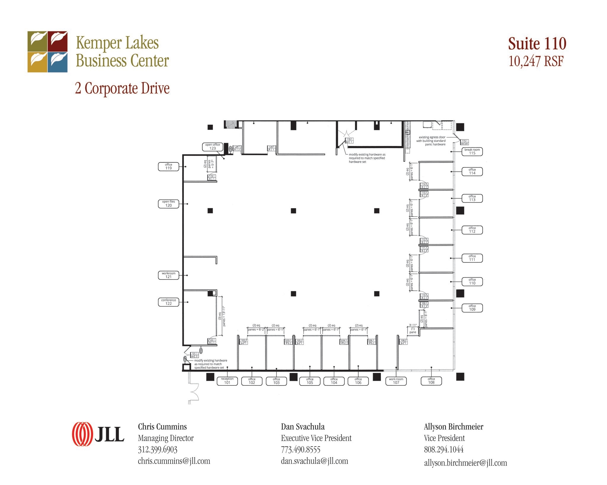 1 Corporate Dr, Long Grove, IL à louer Plan d’étage– Image 1 sur 1