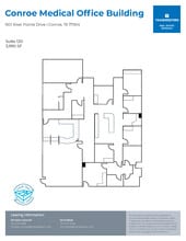 1501 River Pointe Dr, Conroe, TX à louer Plan d’étage– Image 1 sur 1