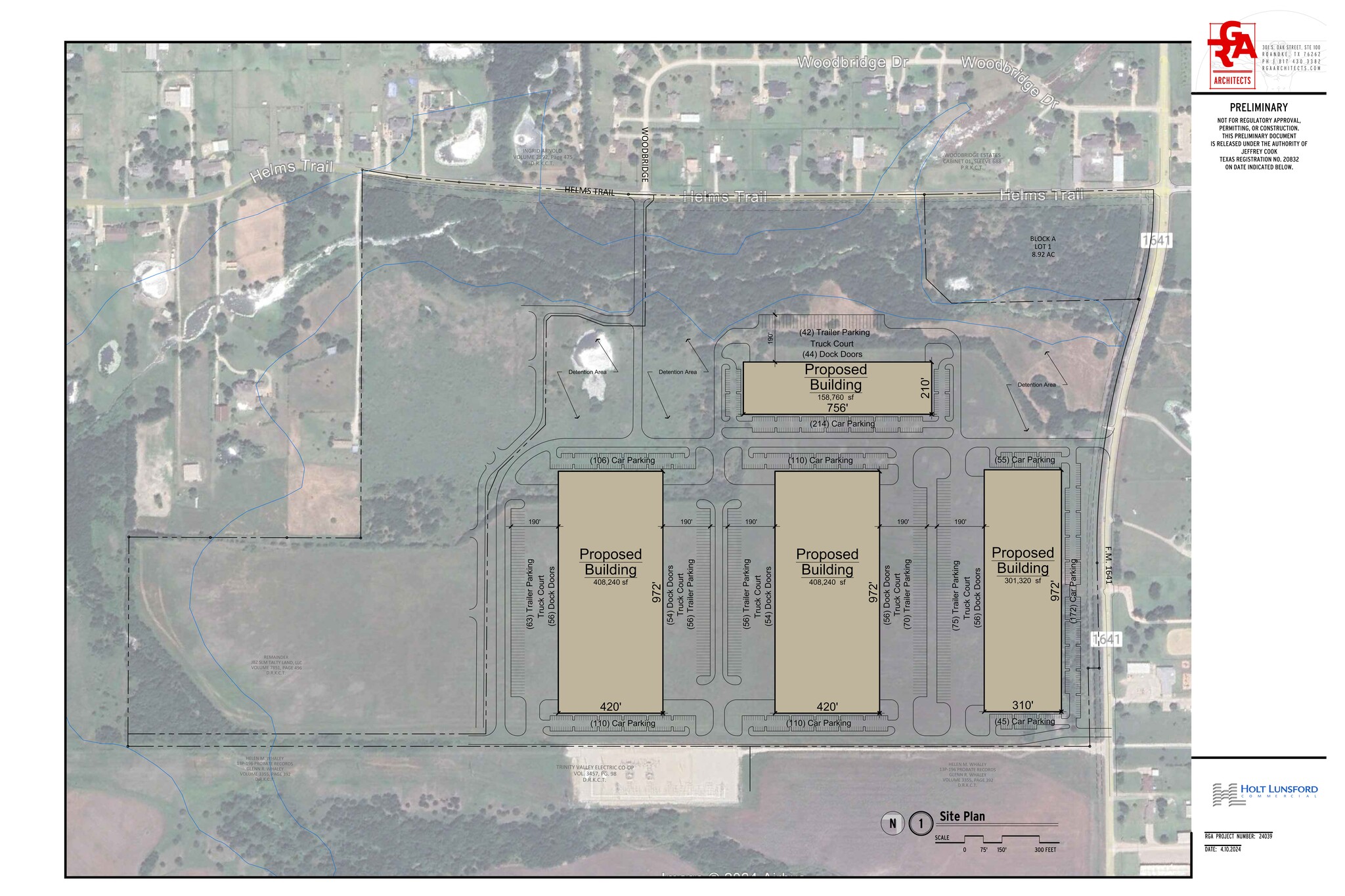 FM 1641, Talty, TX à louer Plan de site– Image 1 sur 3