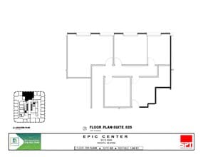 301 N Main St, Wichita, KS à louer Plan de site– Image 1 sur 1