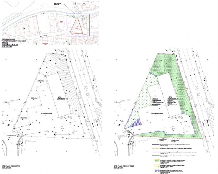 Walton Ter, Woking à louer - Plan de site – Image 2 sur 3