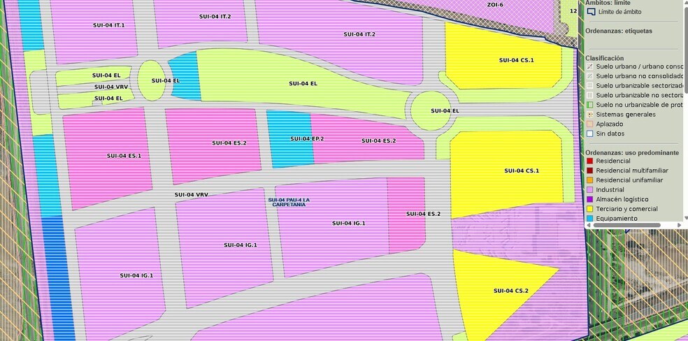 Avenida Ada Lovelace, 8, Getafe, Madrid à vendre - Plan cadastral – Image 3 sur 4
