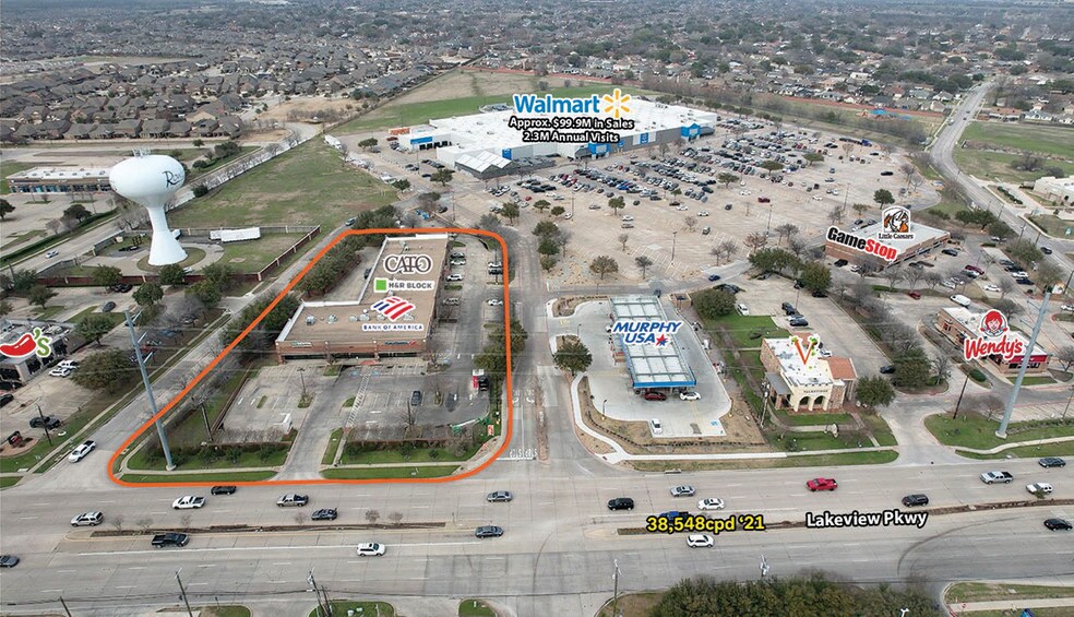 2409 Lakeview Pky, Rowlett, TX à louer - Photo principale – Image 1 sur 2