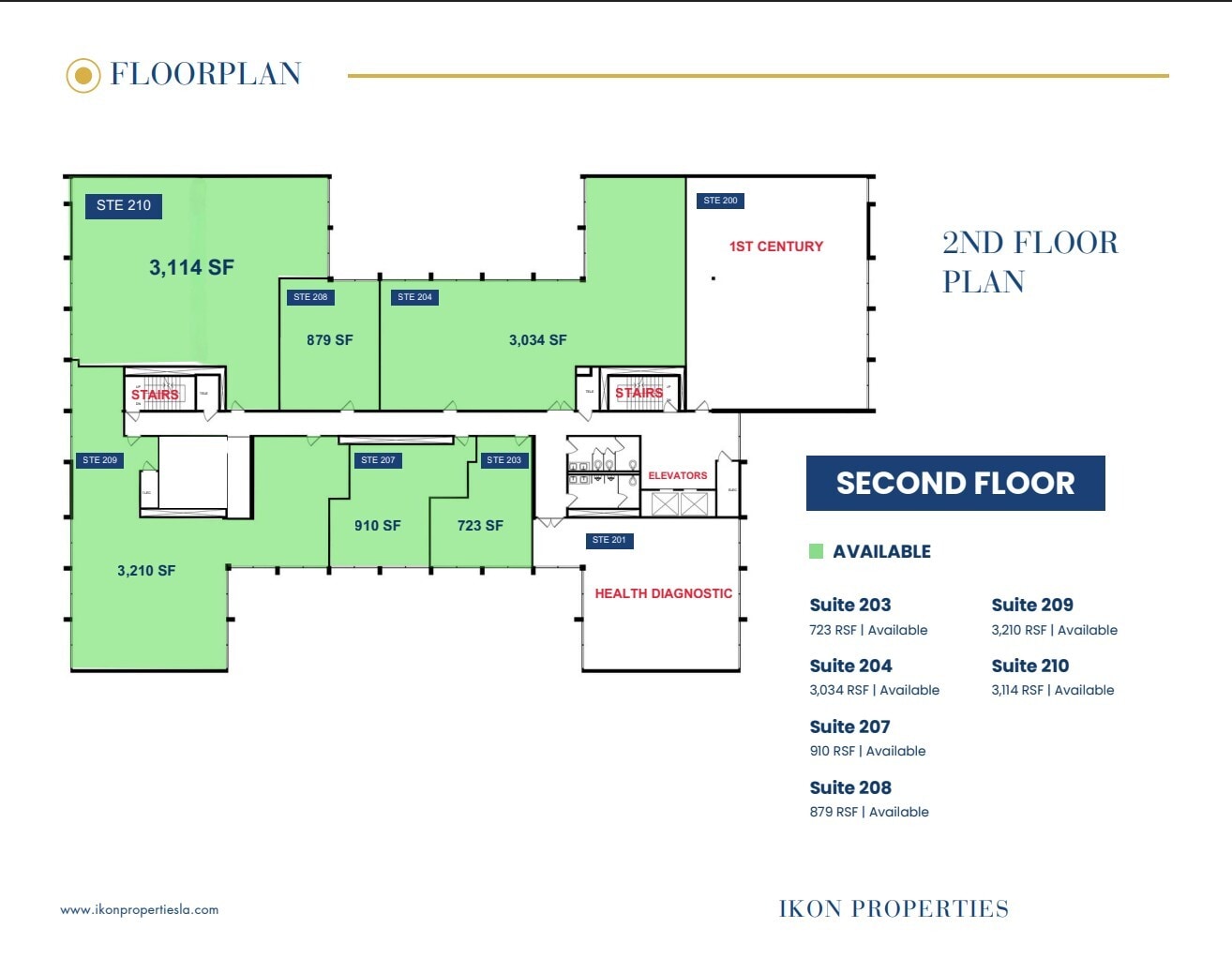 17835 Ventura Blvd, Encino, CA à louer Plan d’étage– Image 1 sur 1