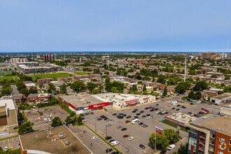 4625-4679 Rue Jean-Talon E, Saint-leonard, QC - VUE AÉRIENNE  vue de carte