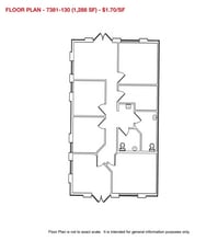 7211 W Charleston Blvd, Las Vegas, NV à louer Plan d’étage– Image 2 sur 2