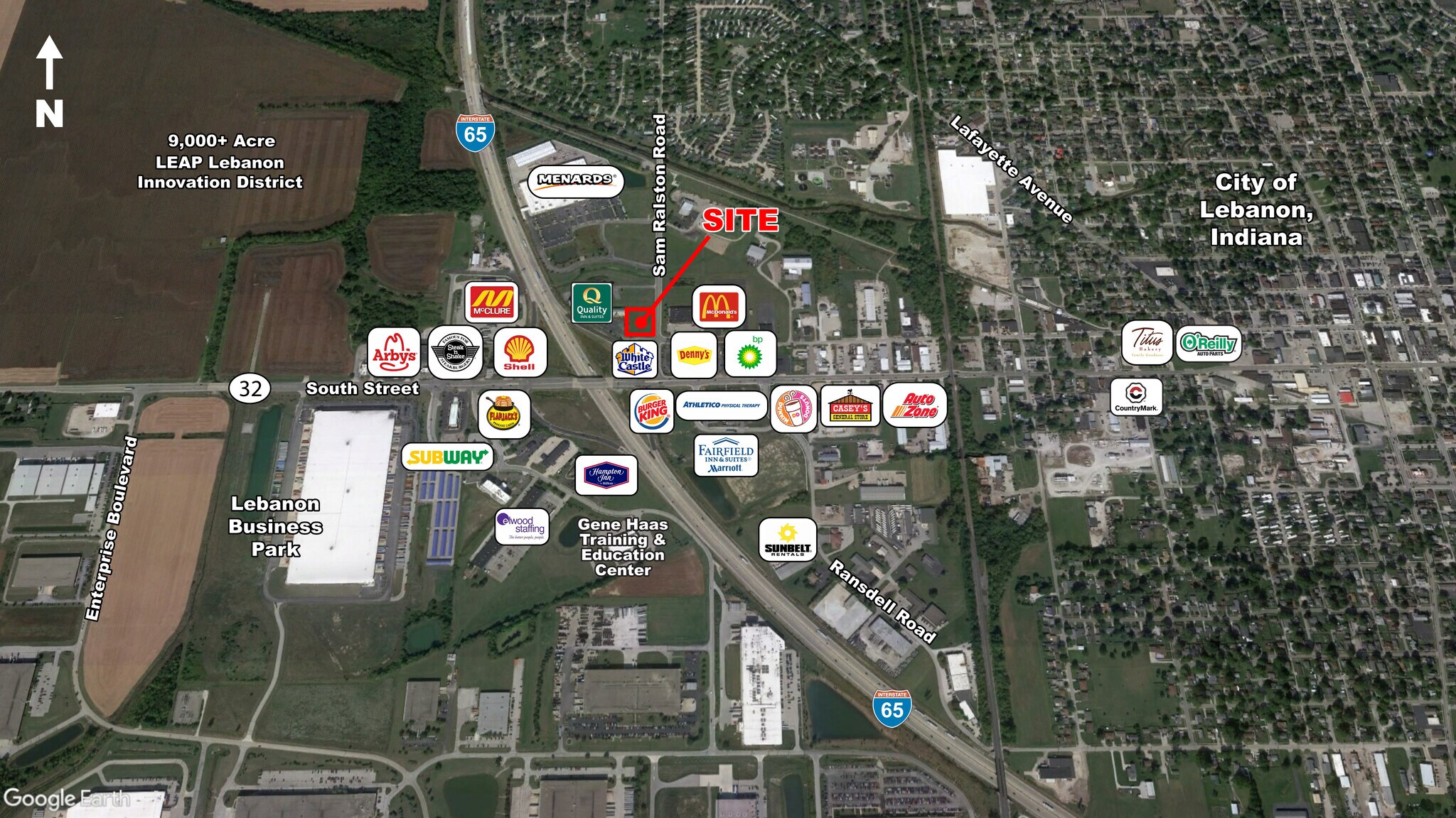 200 Sam Ralston Road, Lebanon, IN à vendre Photo principale– Image 1 sur 2