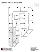 2101 W Commercial Blvd, Fort Lauderdale, FL à louer Plan d’étage– Image 1 sur 1
