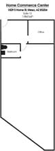 1817 S Horne St, Mesa, AZ à louer Plan d’étage– Image 1 sur 1