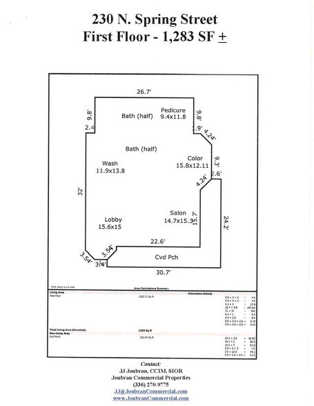 230 N Spring St, Greensboro, NC à vendre - Photo de l’immeuble – Image 3 sur 3