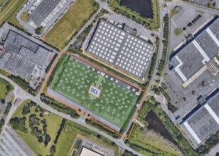 Le Plessis-Pâté - Vue aérienne  vue de carte