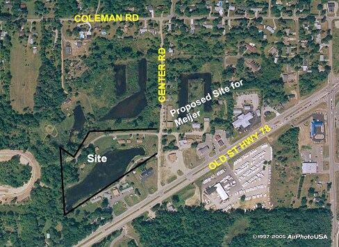 16850 Chadwell Rd, East Lansing, MI à vendre - Aérien – Image 2 sur 3