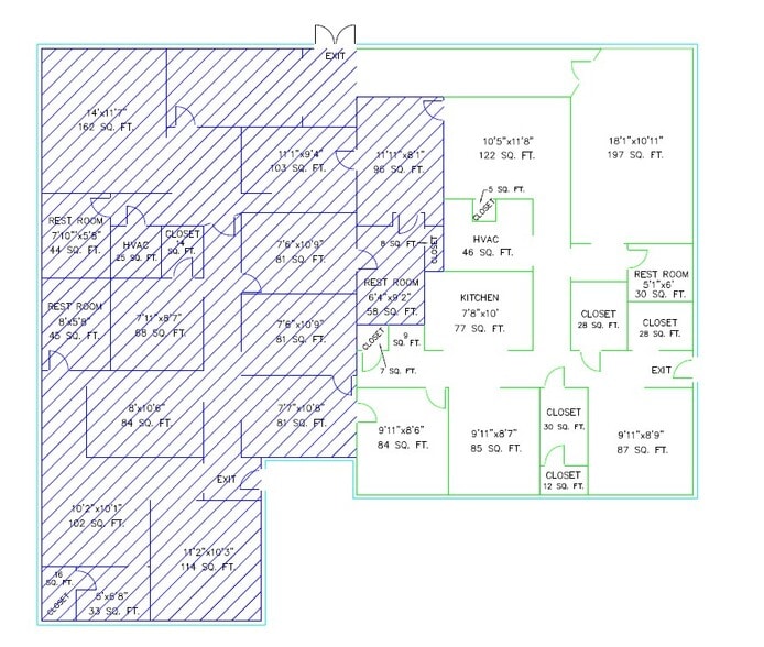2003 W Wall St, Midland, TX à vendre - Plan d’étage – Image 2 sur 19