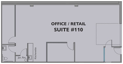 1836 NE 7th Ave, Portland, OR à louer Plan d’étage– Image 2 sur 11