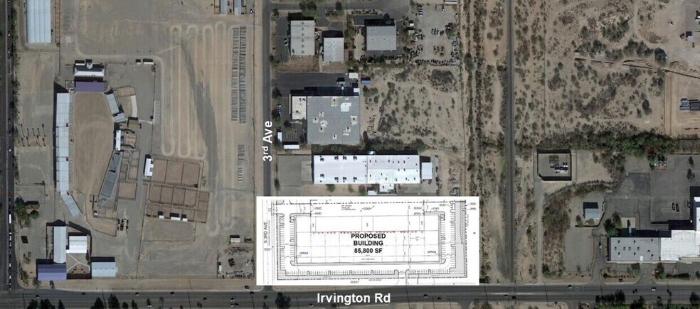 NE Irvington & 3rd Ave, Tucson, AZ à louer - Photo de l’immeuble – Image 1 sur 2