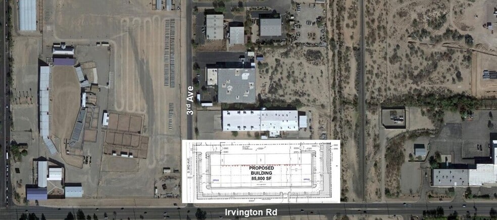 NE Irvington & 3rd Ave, Tucson, AZ à vendre - Photo principale – Image 1 sur 6