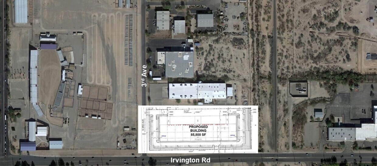 NE Irvington & 3rd Ave, Tucson, AZ à louer Photo de l’immeuble– Image 1 sur 3