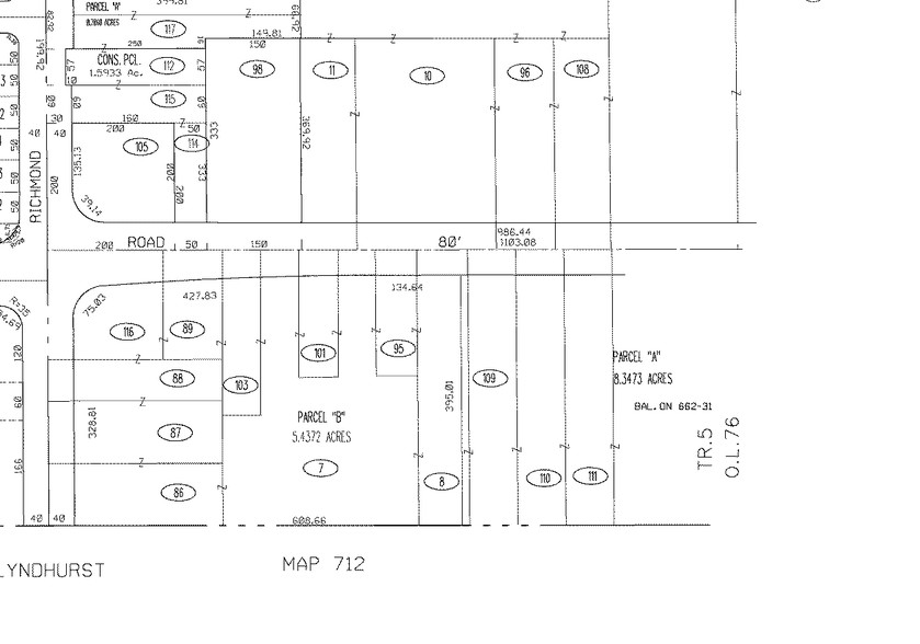 5190-5222 Wilson Mills Rd, Richmond Heights, OH à louer - Plan cadastral – Image 3 sur 3