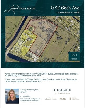 Plus de détails pour 66th Ave, Okeechobee, FL - Terrain à vendre