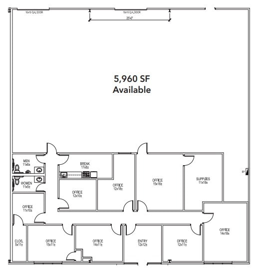 3845 Forney Rd, Mesquite, TX à louer Plan d’étage– Image 1 sur 1