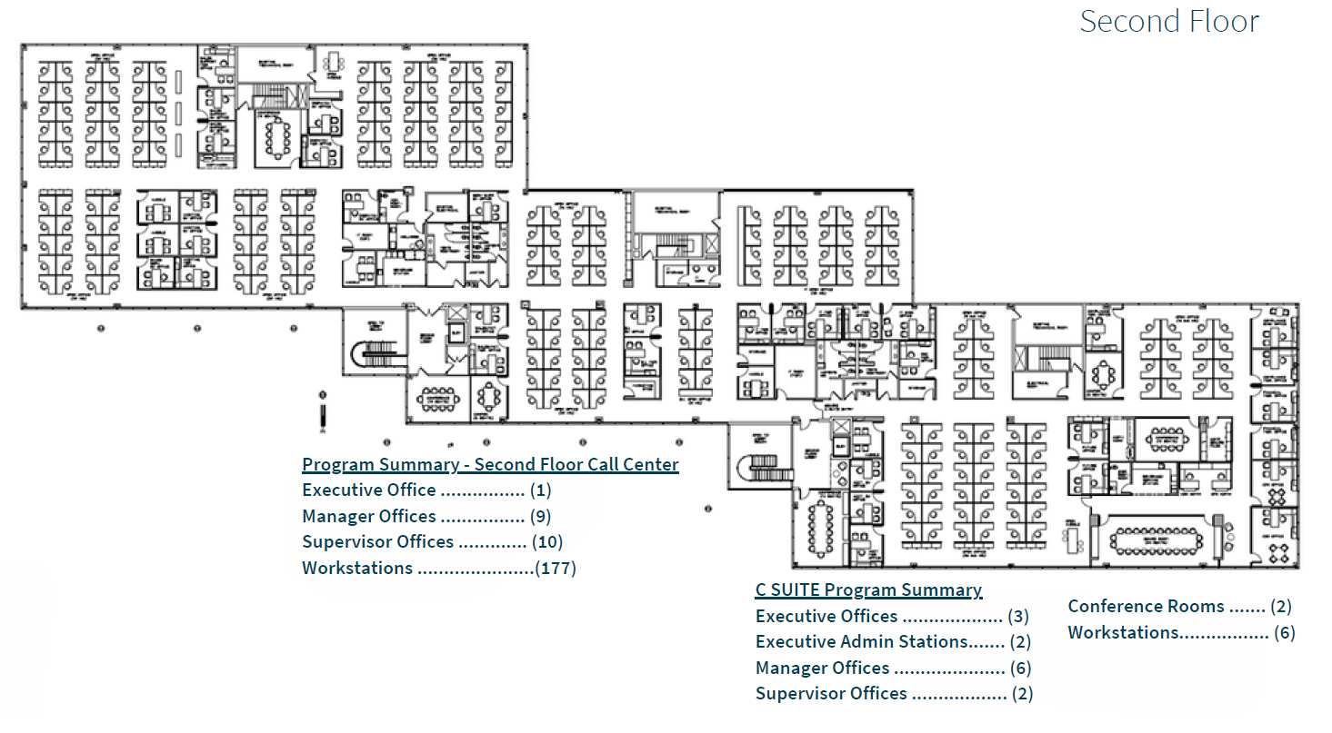 1000 Louis Rose Pl, Charlotte, NC à louer Plan d’étage– Image 1 sur 5