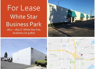 Plus de détails pour 2831 E White Star Ave, Anaheim, CA - Industriel/Logistique à louer
