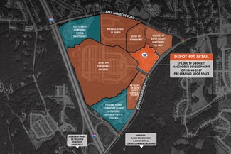 Plus de détails pour South Salem Street & Poe Farm Avenue, Apex, NC - Local commercial à louer