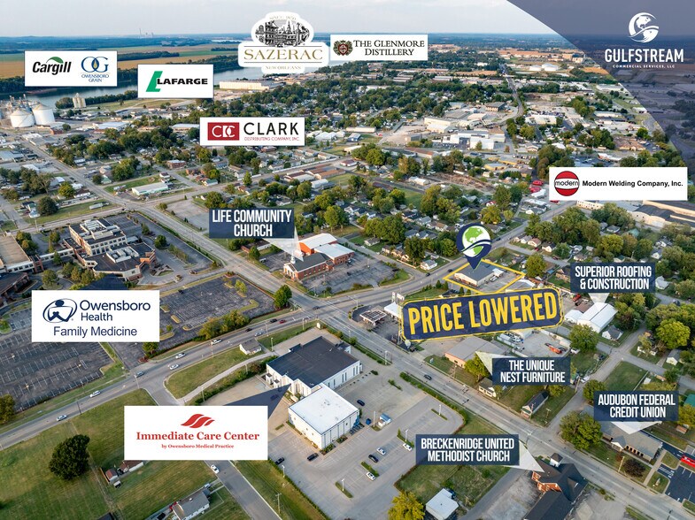 1201 Hall St, Owensboro, KY à vendre - Aérien – Image 2 sur 24