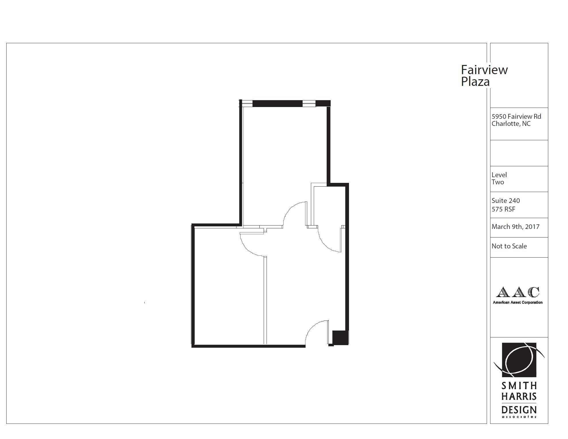 5960 Fairview Rd, Charlotte, NC à louer Plan de site– Image 1 sur 1