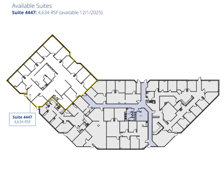 4315-4451 Cox Rd, Glen Allen, VA à louer Plan d’étage– Image 1 sur 1