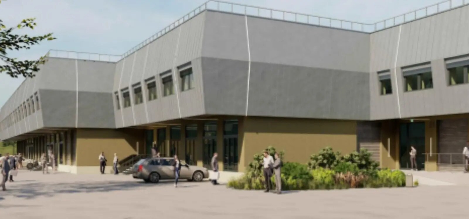 Industriel/Logistique dans Villejust à louer Photo de l’immeuble– Image 1 sur 11