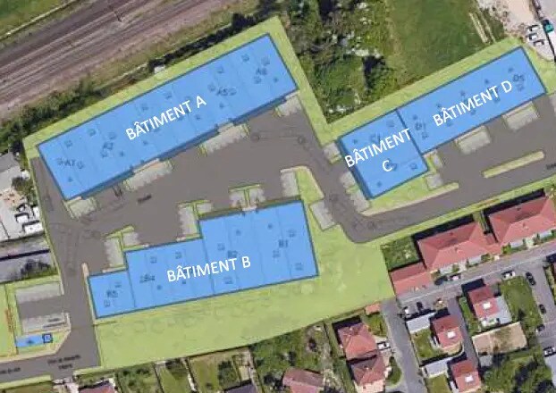 Local d'activités dans Rillieux-la-Pape à vendre - Photo de l’immeuble – Image 3 sur 3