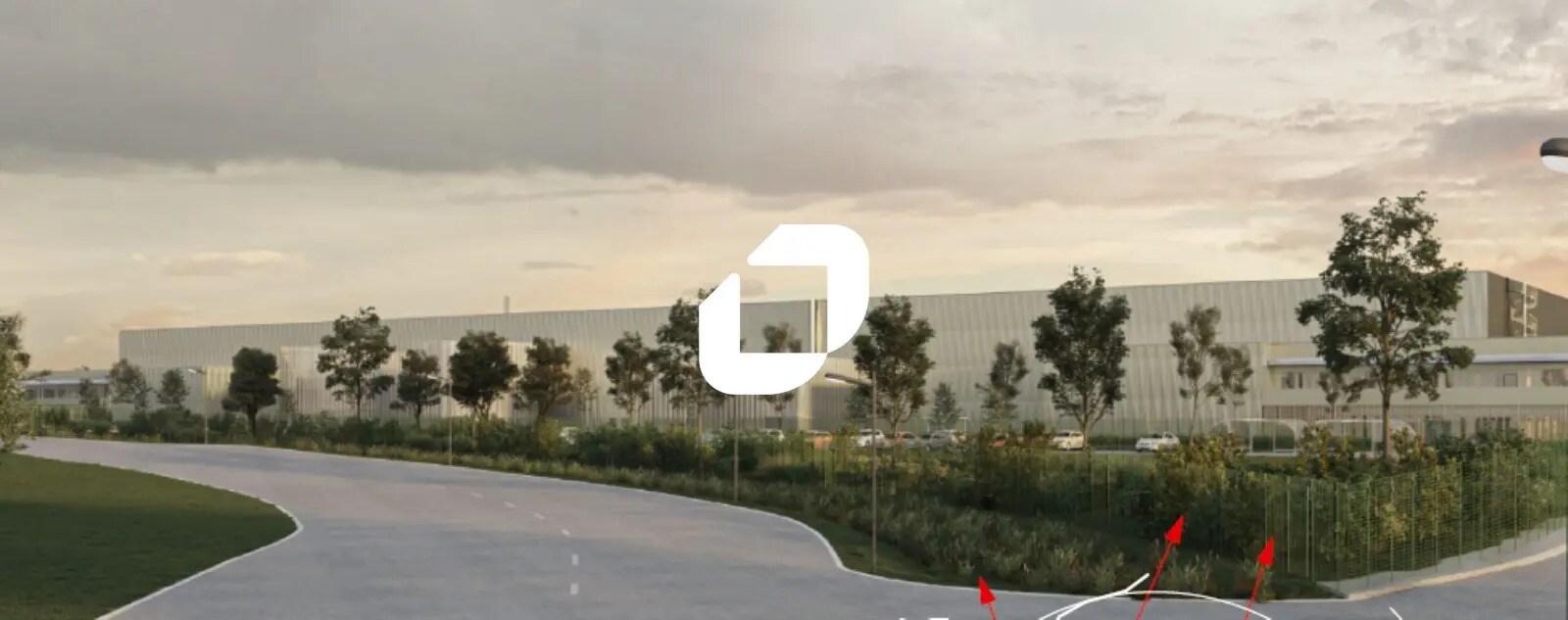 Industriel/Logistique dans Mer à louer Photo de l’immeuble– Image 1 sur 2