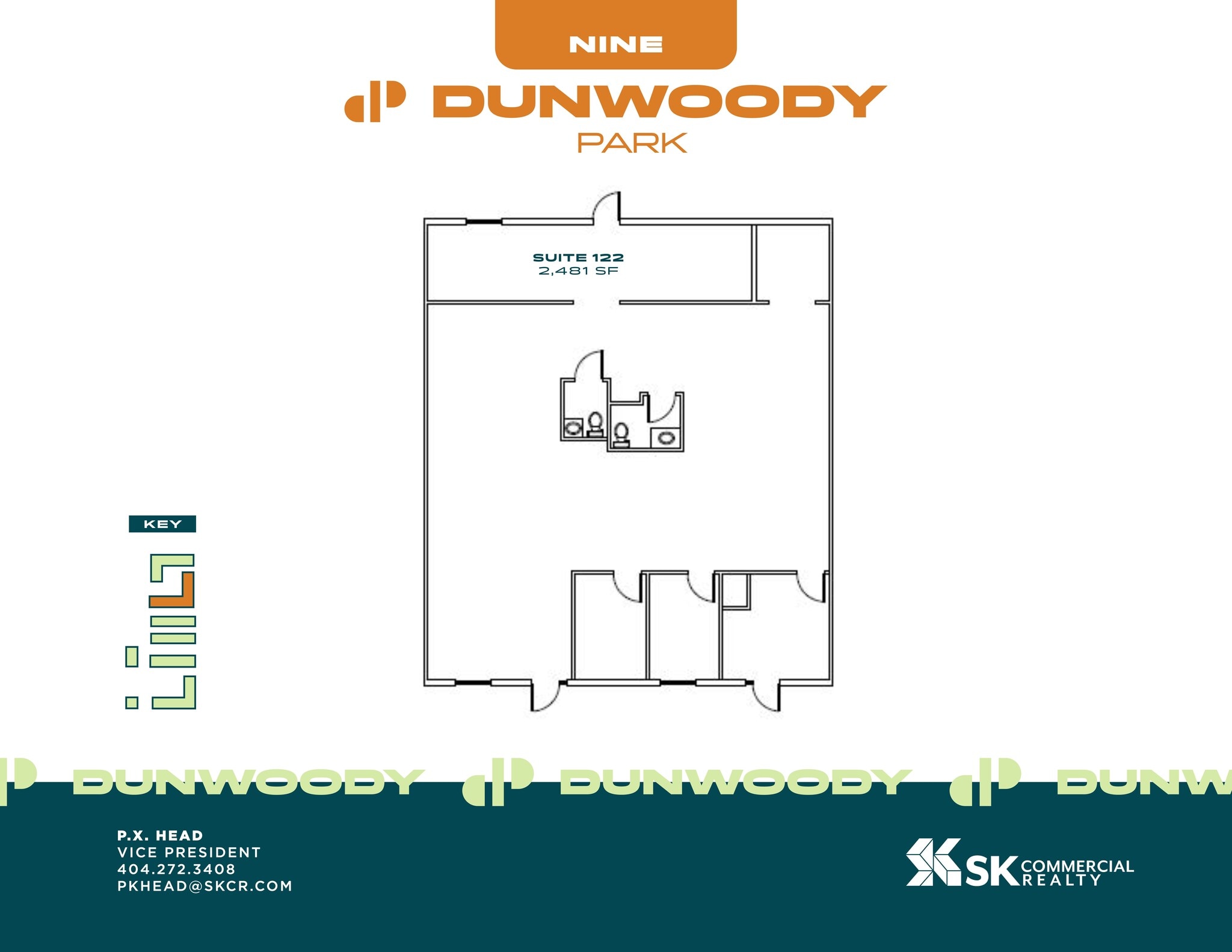 1 Dunwoody Park, Atlanta, GA à louer Plan de site– Image 1 sur 1