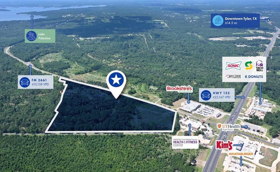 16061 County Road 1178, Flint, TX à vendre - Aérien – Image 3 sur 3