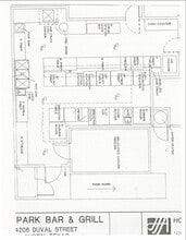 4206 Duval St, Austin, TX à louer Plan d’étage– Image 1 sur 2