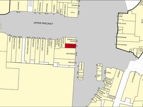 The Precinct, Coventry à louer Plan de site– Image 2 sur 2