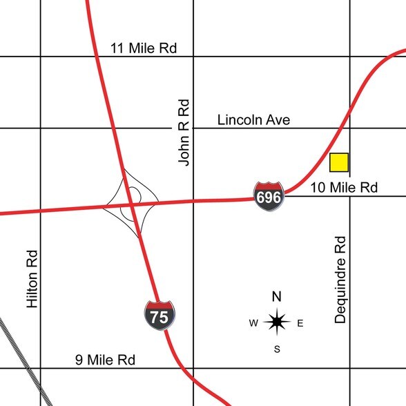 25209-25235 Dequindre Rd, Madison Heights, MI à louer - Photo de l’immeuble – Image 3 sur 13