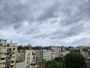 Issy-les-Moulineaux - Vue aérienne vue de carte