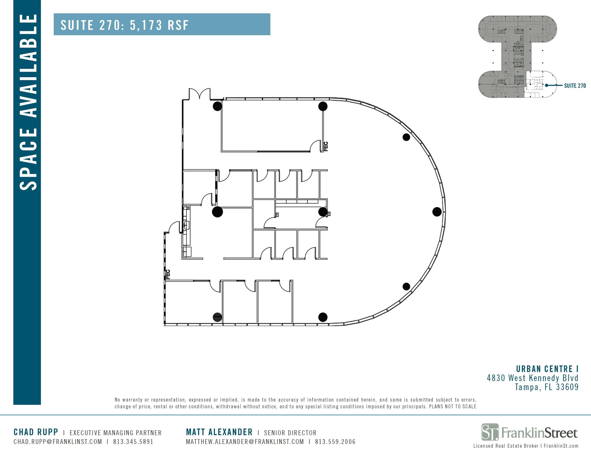 4830 W Kennedy Blvd, Tampa, FL à louer Photo intérieure– Image 1 sur 1